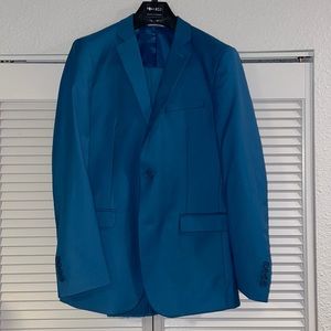 NWT men’s teal tailored suit